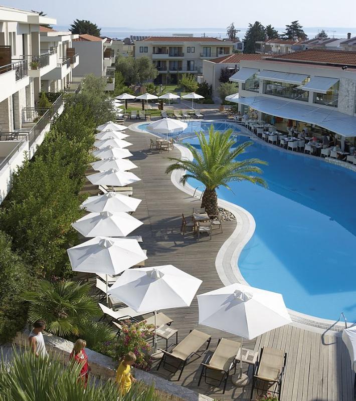 Hanioti Hotel Buitenkant foto